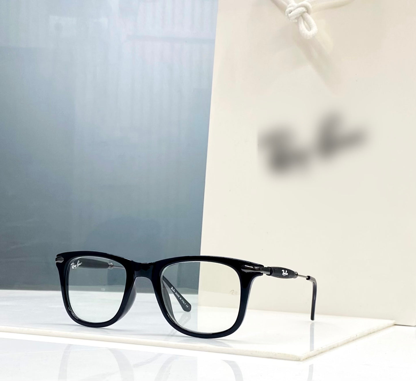 Wayfarer RF-2148 Black Transparent