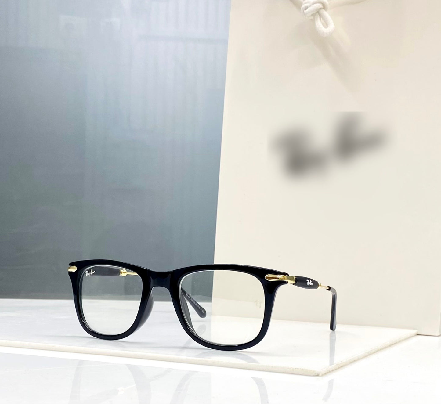 Wayfarer RF-2148 Gold Transparent