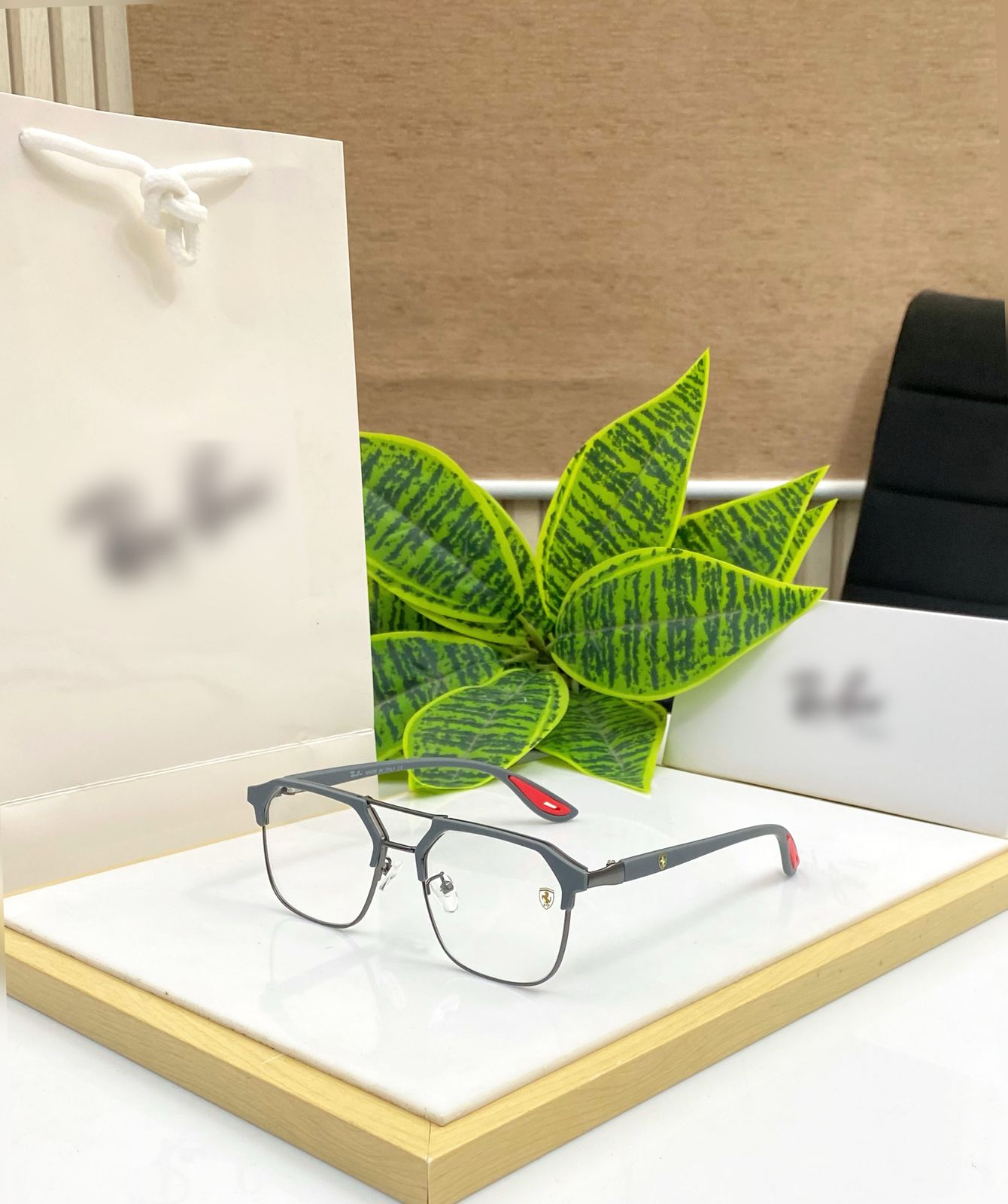 RF-04 GREY WHITE/RED TIP