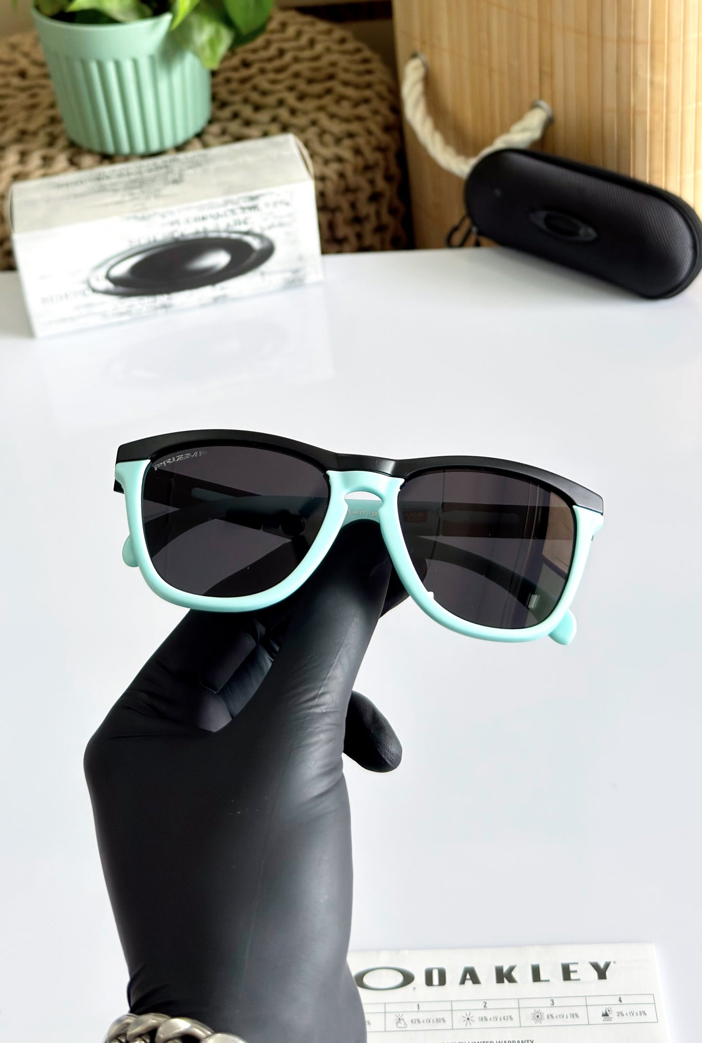 RF-FROG.S/ MINT-GREEN BLACK