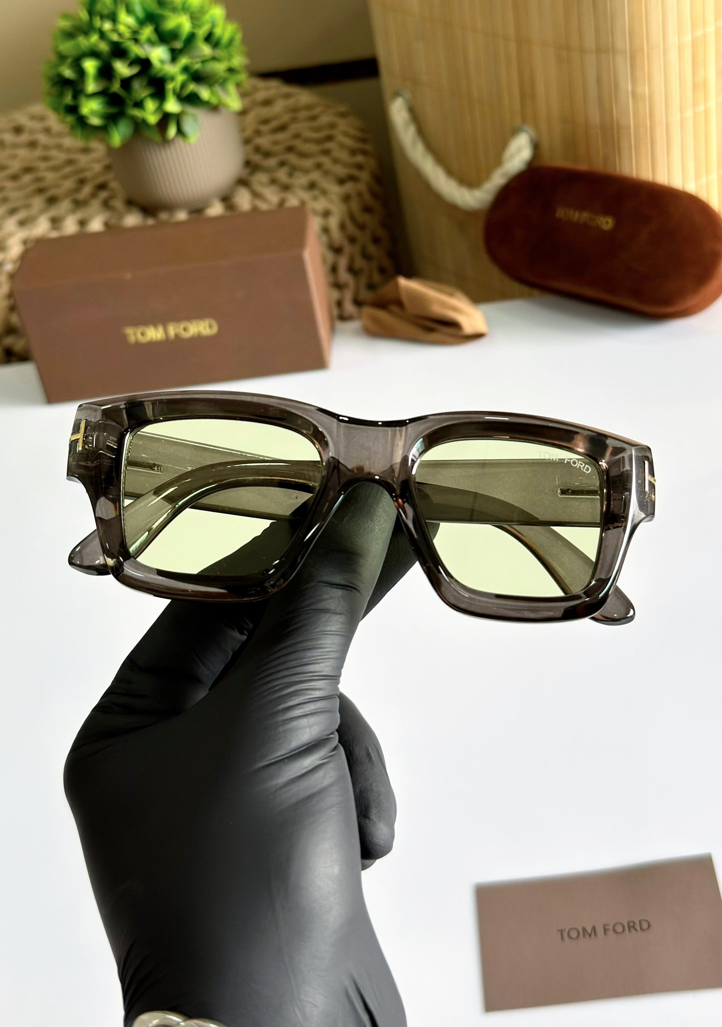 Wayfarer TOM-1 GREY-GREEN