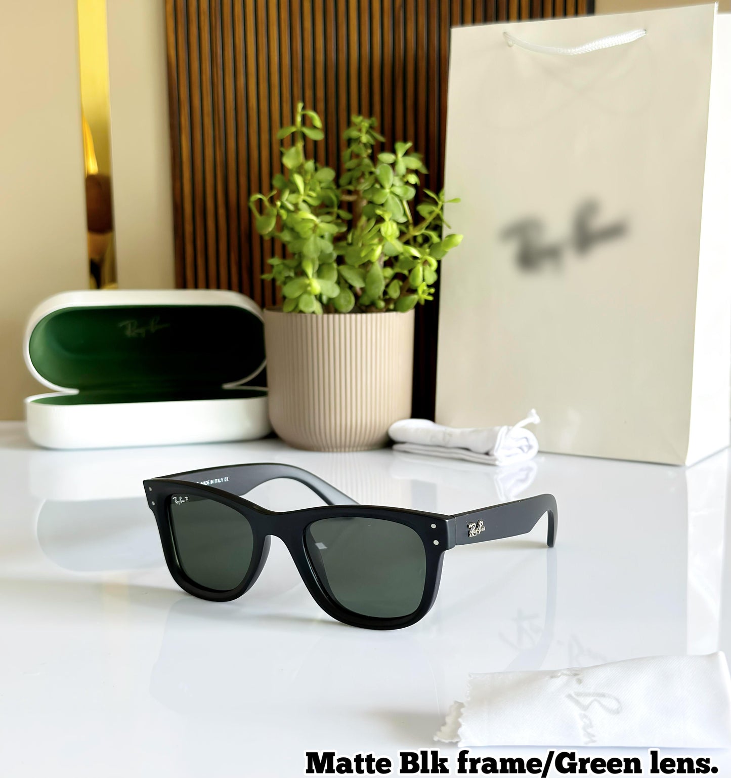 RF-0502 MATTE BLACK GREEN[Polarized]