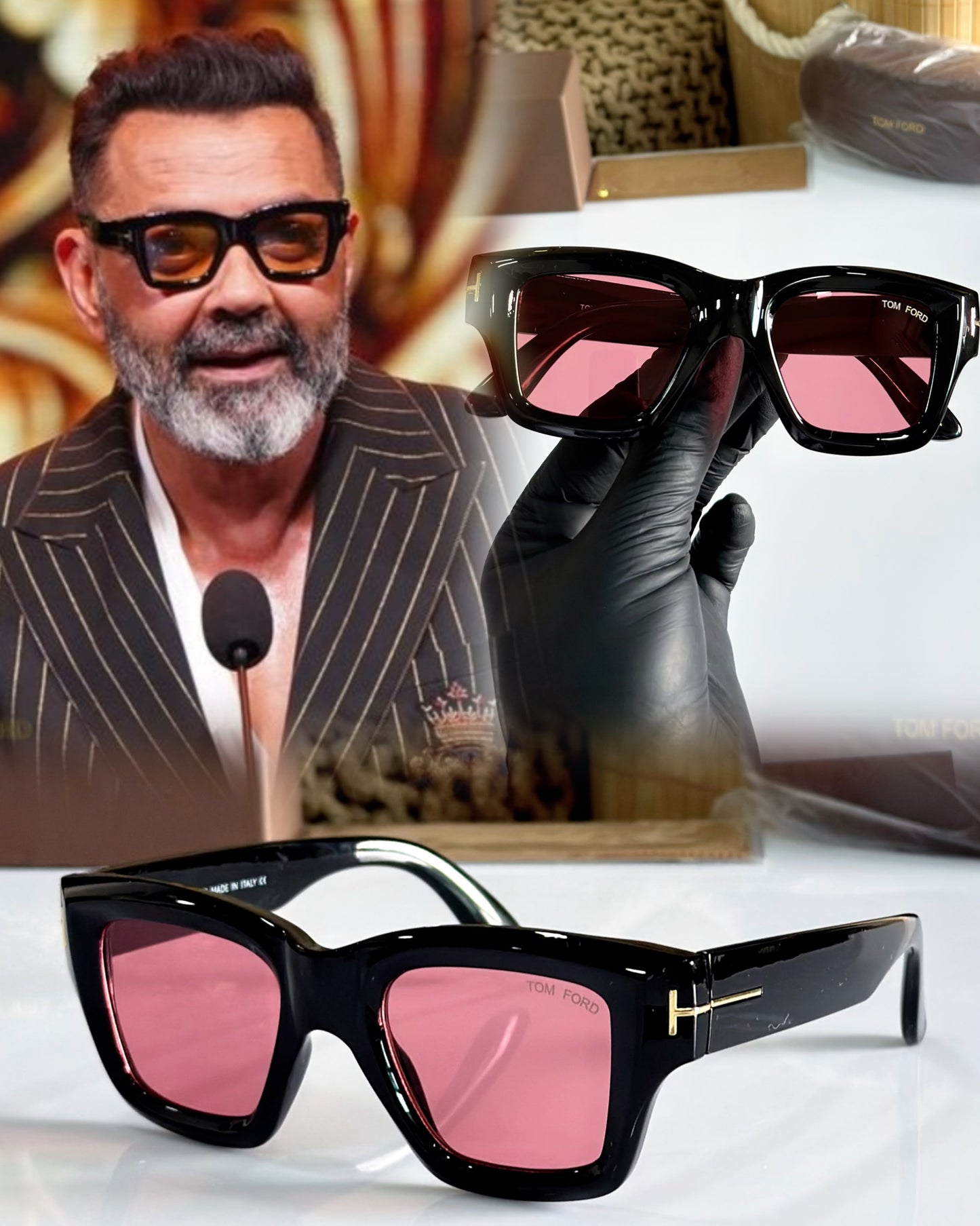 Wayfarer TOM-1 RED CANDY