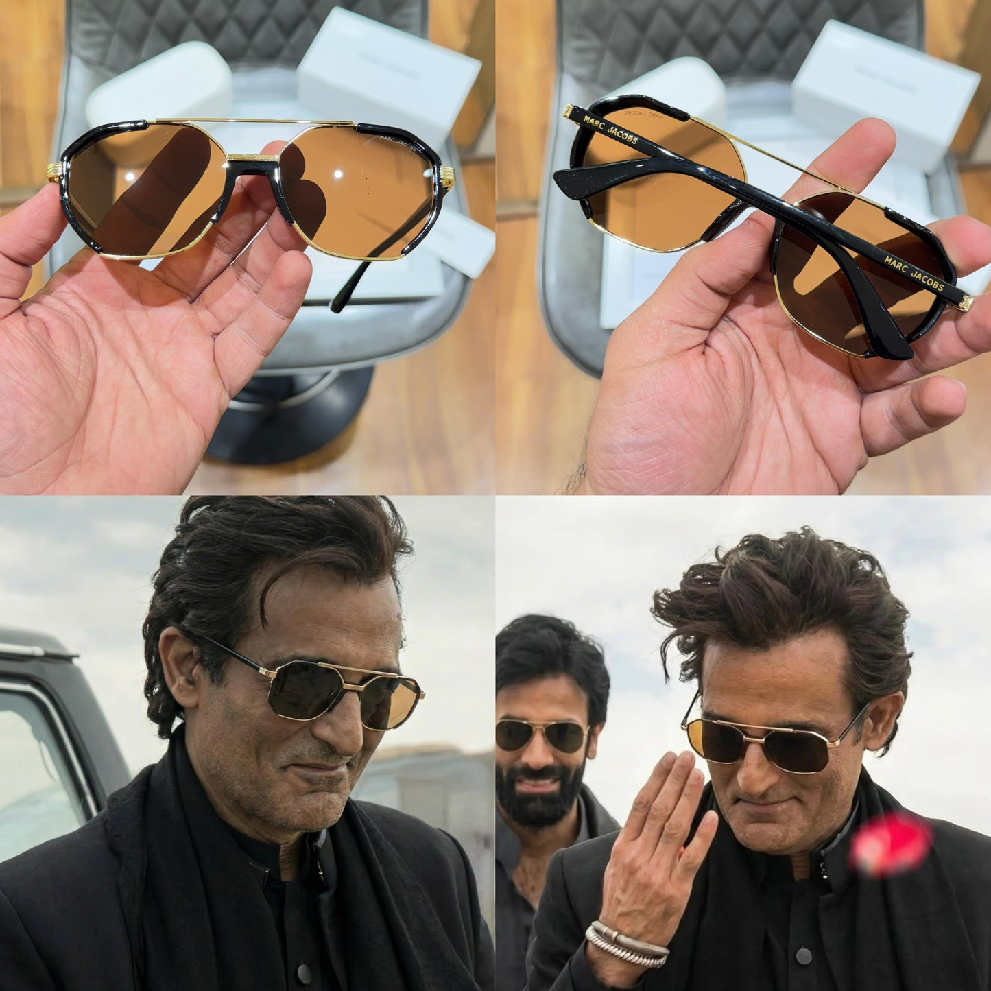 DHURANDARR GOLD BROWN