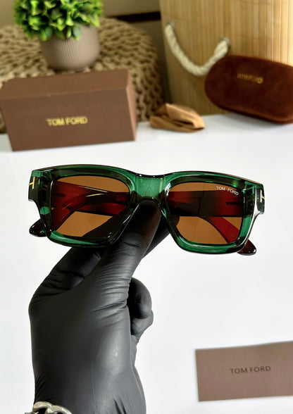Wayfarer TOM-1 GREEN-BROWN TIGER