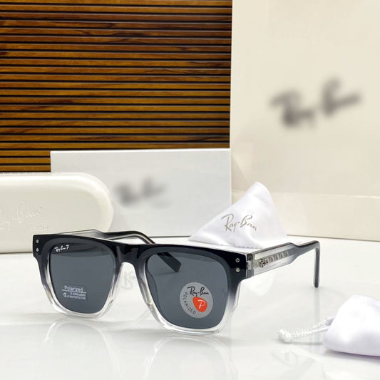 RF 7736-TRANSPARENT BLACK/POLARIZED
