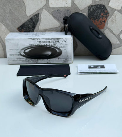RF OAK U-825 GLOSSY BLACK/Polarized
