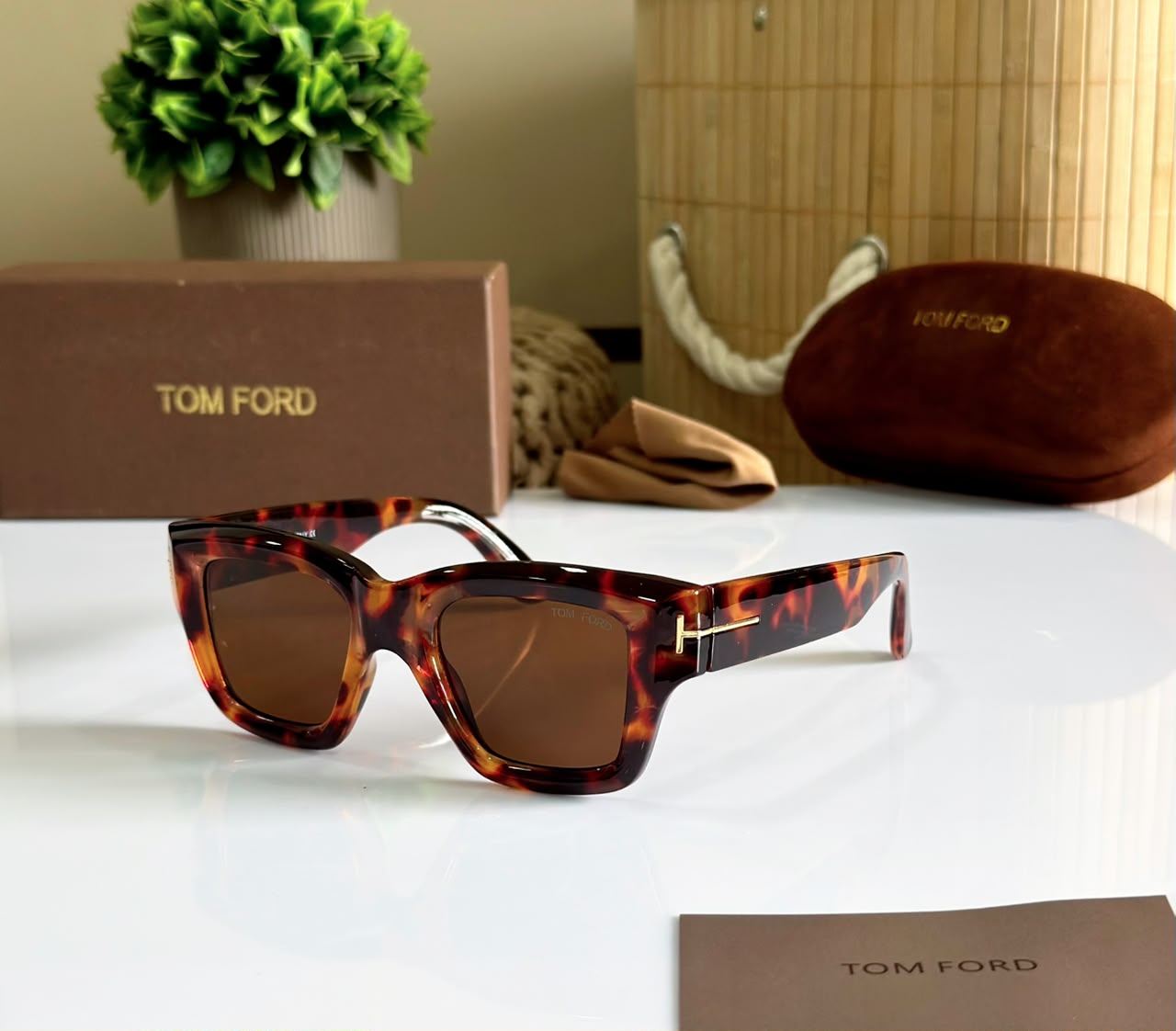 Wayfarer TOM-1 TIGER BROWN