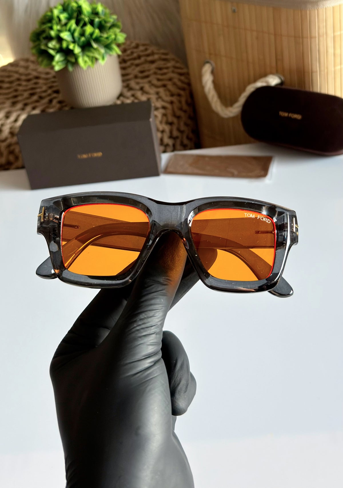 Wayfarer TOM-1 SMOKEY ORANGE CANDY