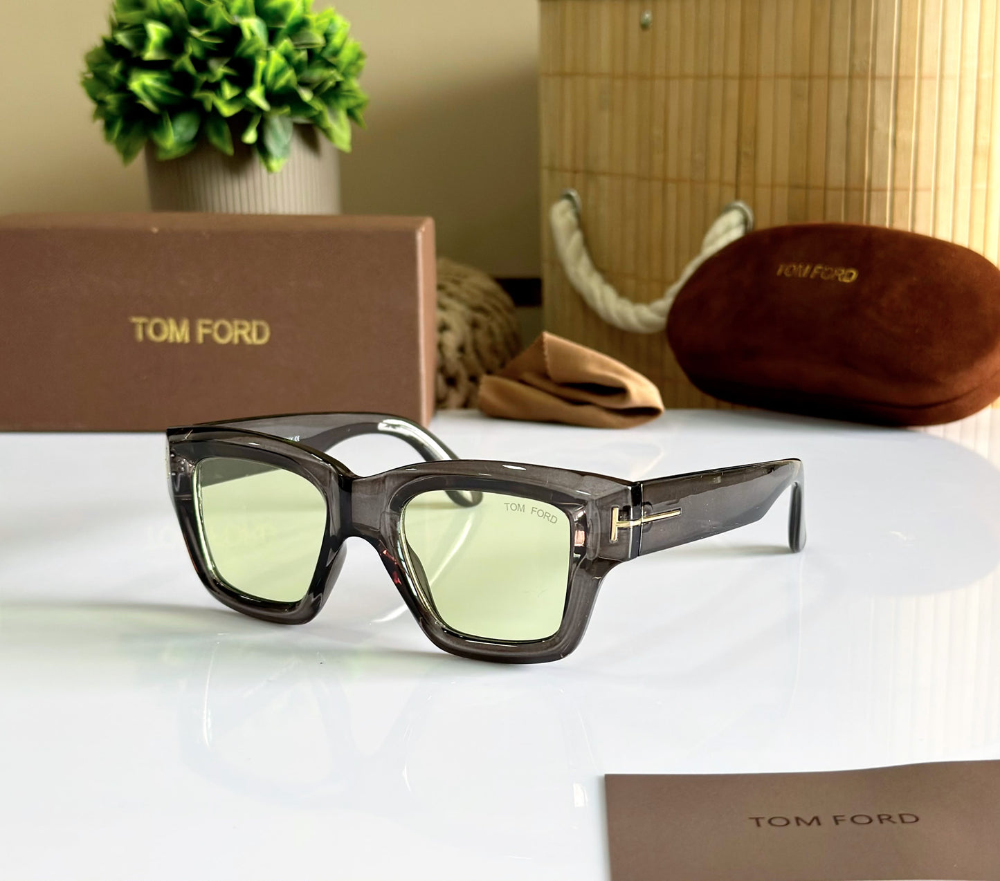 Wayfarer TOM-1 GREY-GREEN